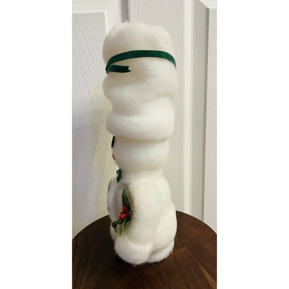 Vintage Snowman Christmas Decoration. Table Top, Tree Topper.